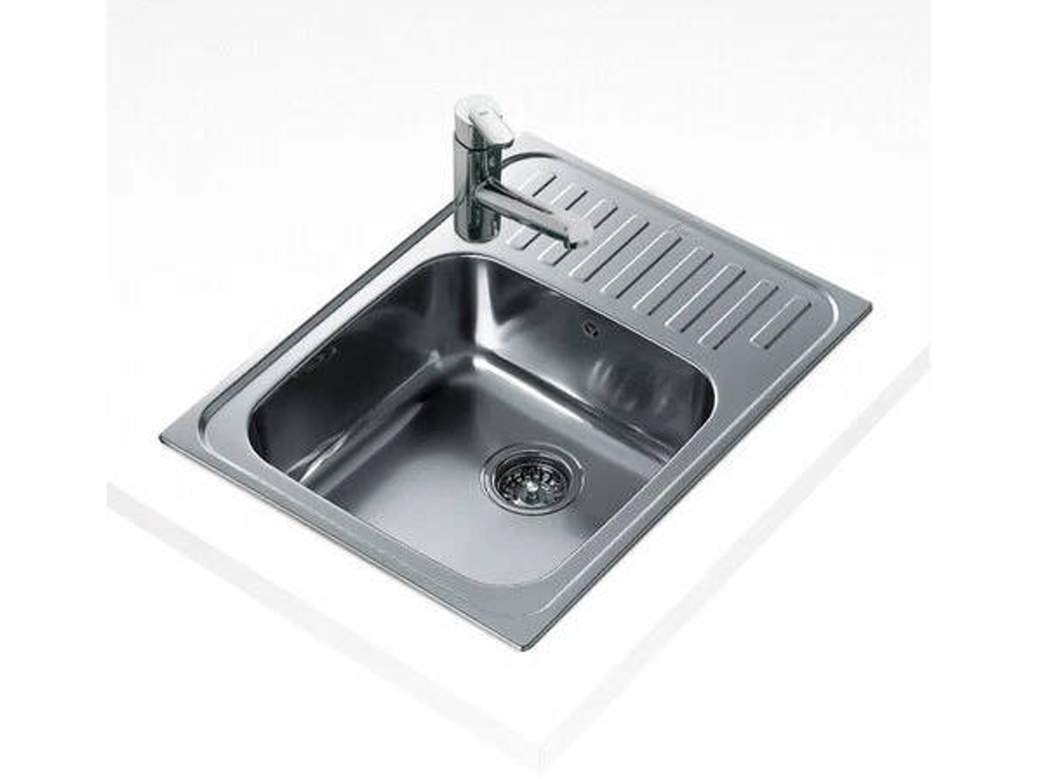 Lava-Loiças TEKA Classic 1C (50 x 65 x 18 cm - Encastre - Inox)