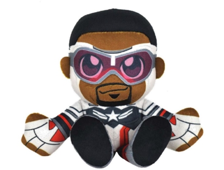 Peluche Sentado Marvel Sam Wilson Capitão América Uncanny Brands