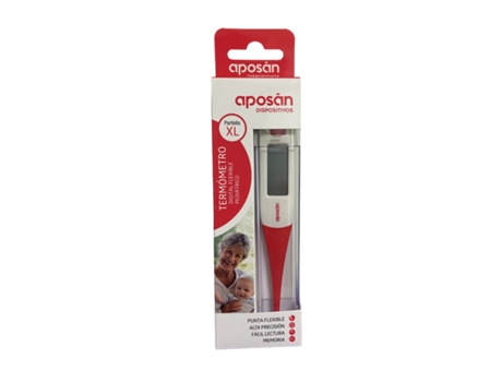 Display Aposan Pediatric Flexível Digital Thermometer XL