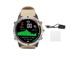 Relógio Inteligente Masculino Bluetooth 4.0 Ip68 Monitor Cardíaco 50m