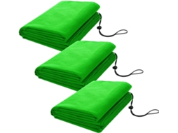 Kit de 3 Capas Protetoras para Plantas,s À Geada, Feitas de Tecido Não Tecido Respirável, Medindo 80x60cm com Cordão. CHABERLU