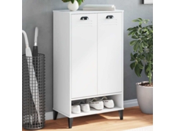 Vidaxl Sapateira Viken Derivados De Madeira Branco