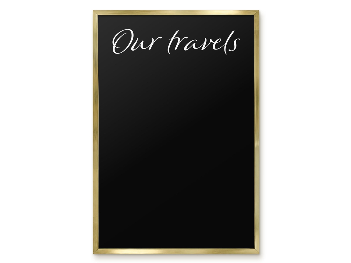 Magnetic Board Our Travels For The Living Room Espelharte (40x60 Cm)