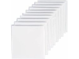 Notas Adesivas Transparentes 500 Unidades De Notas Adesivas À Prova Dágua Brilvibera (7,6 X 7,6 Cm)