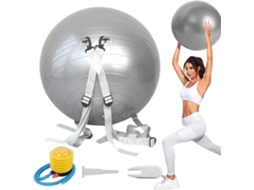 Bola de Ginástica S/MARCA para saltos, exercícios com peso, capacidade 250 kg