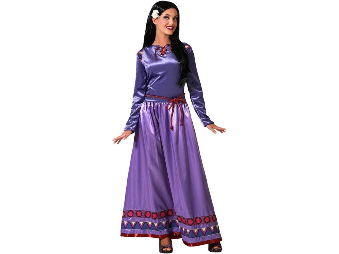 Fato De Princesa Fada Roxa Para Mulher