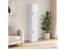 Vidaxl Conjunto De Gabinete 2 Unid. Branco Brilhante