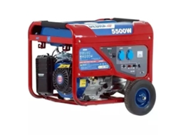 Degb6500k Motor Gerador 5000 W 25 L Gasolina Vermelho Dedra