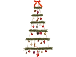 Decoração De Parede Festiva Em Formato De Árvore De Natal, Pendentes Para Diversas Decorações