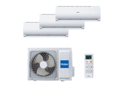 Ar Condicionado HAIER MULSPLIT TIDE (18+18+24 m² - 9000+9000+12000 BTU - Branco)