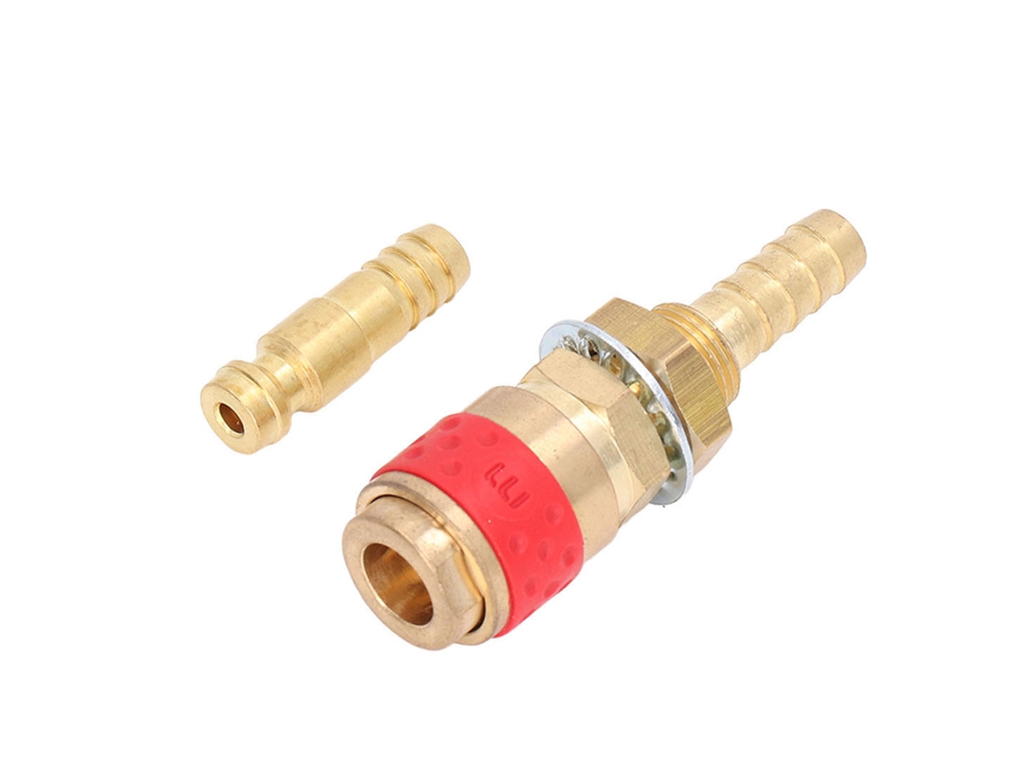 Laxiscreed Mangueira De Soldadura De 8mm Com Adaptador De Latão Para Mig E Tig