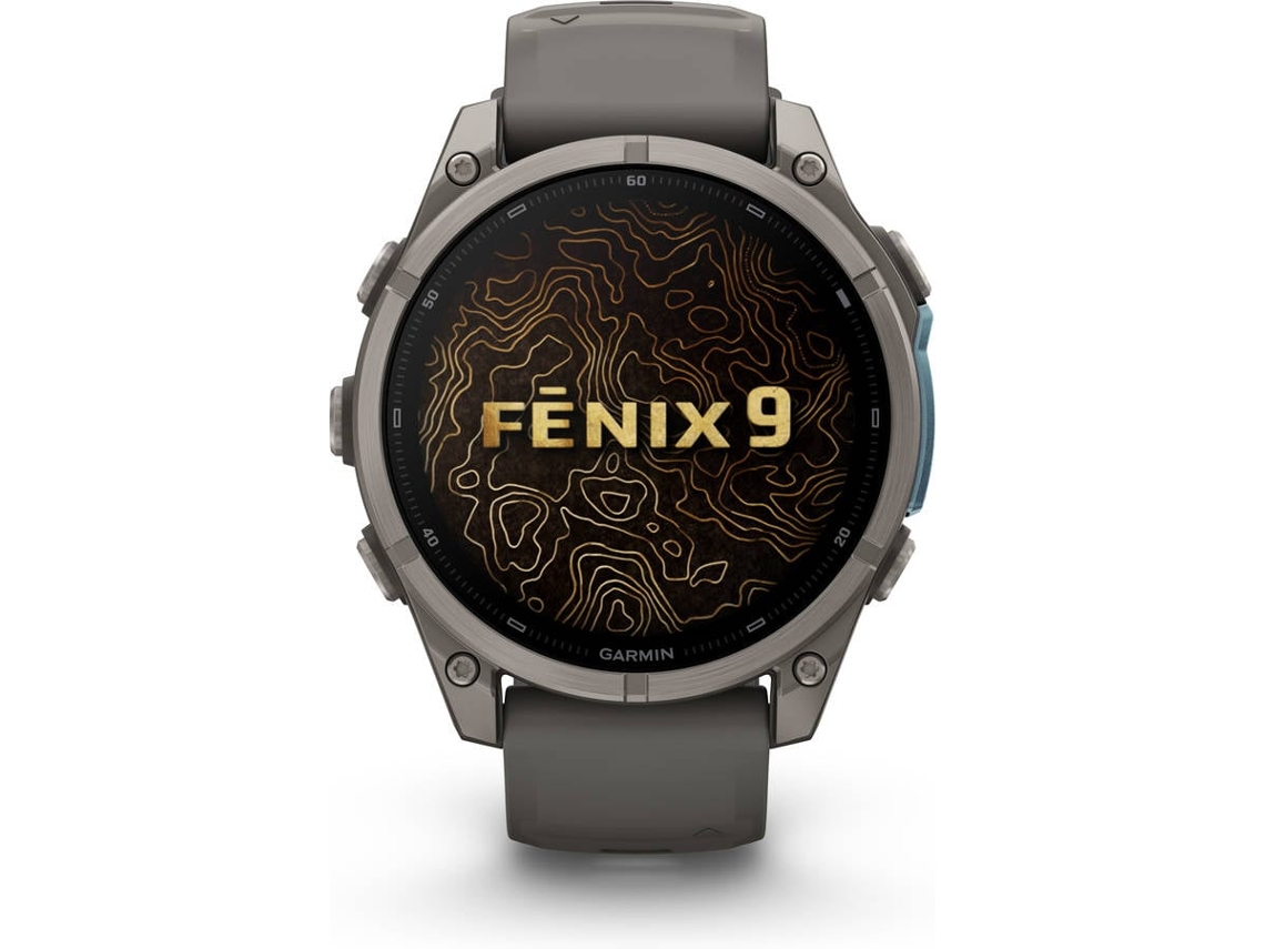 Smartwatch GARMIN Fenix 9 GPS (1.4'' - Titânio)