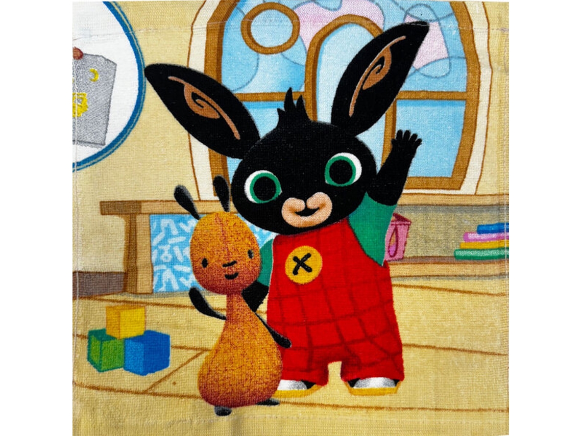 Toalha Infantil Bing Room 30x30cm
