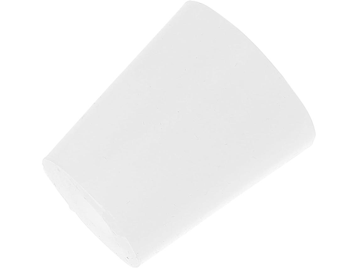 Rolha De Vinho Em Silicone Branco Com Válvula Unidirecional, Reutilizável E Fácil De Usar.