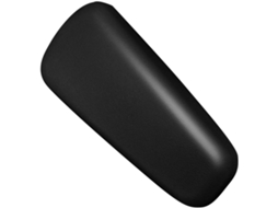 Capa De Apoio De Braço Para Carro Preta Com Almofada Ergonômica Para Os Joelhos.