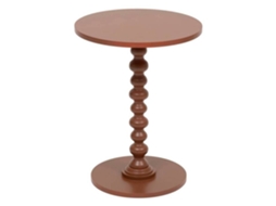 Mesa De Apoio Alix Terracota 50x38x38cm Atmosphera Criador De Interiores Marrom