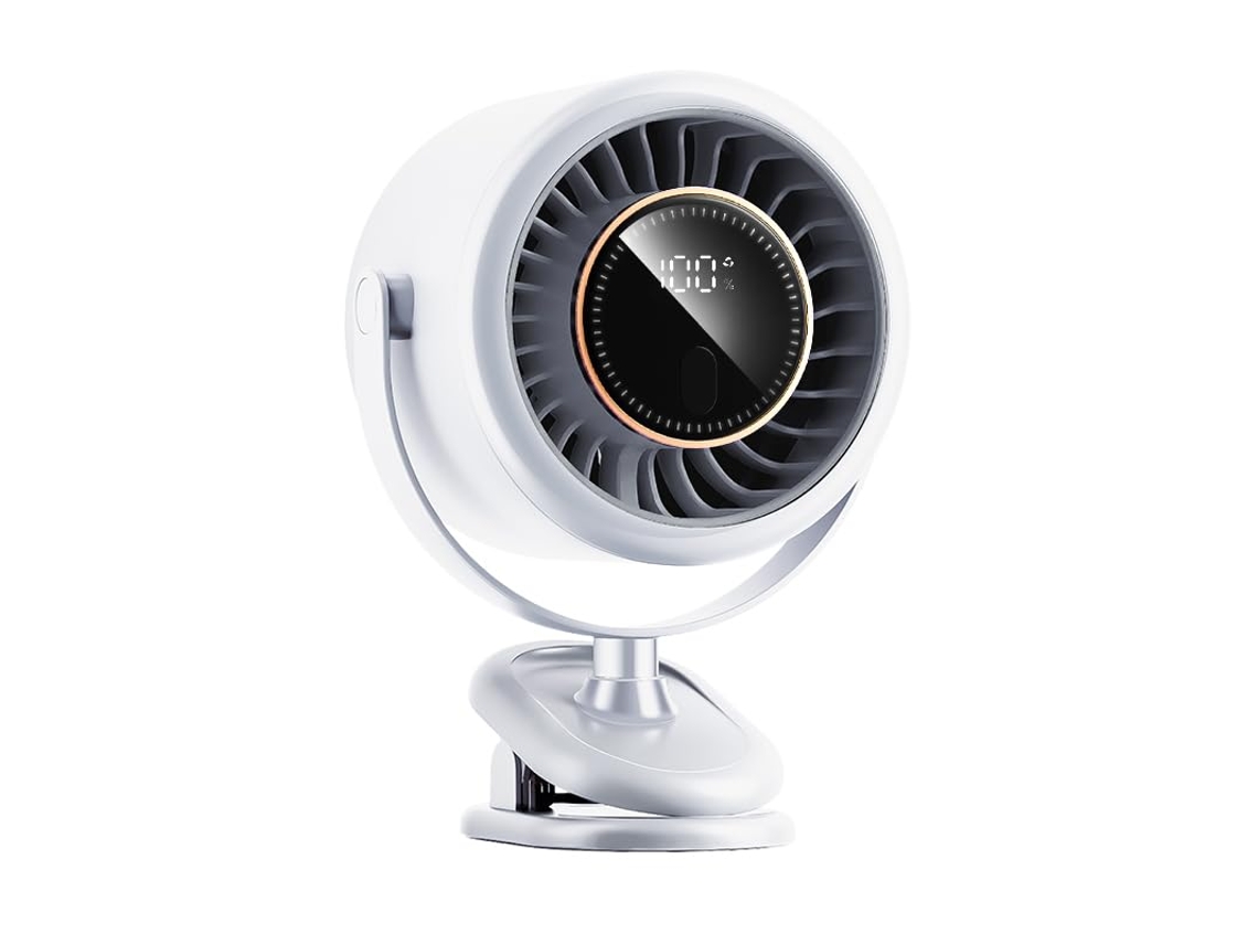 Mini Ventilador MDUG com Até 12 Horas de Duração, 6 Velocidades e Funcionamento Silencioso
