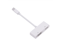 Adaptador 2 em 1 Mini Displayport para Hdmi/vga LAXISCREED