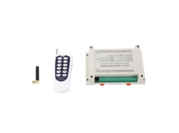 Receptor De Relação 12 Canais 10a Com Transmissor 433mhz Controle Remoto Sem Fio 12-36v Dc