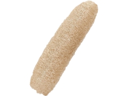 Esponja De Banho, Escova Corporal De Bucha Vegetal, Cor Madeira, Ferramenta Esfoliante Para A Pele, Cerdas Duplas