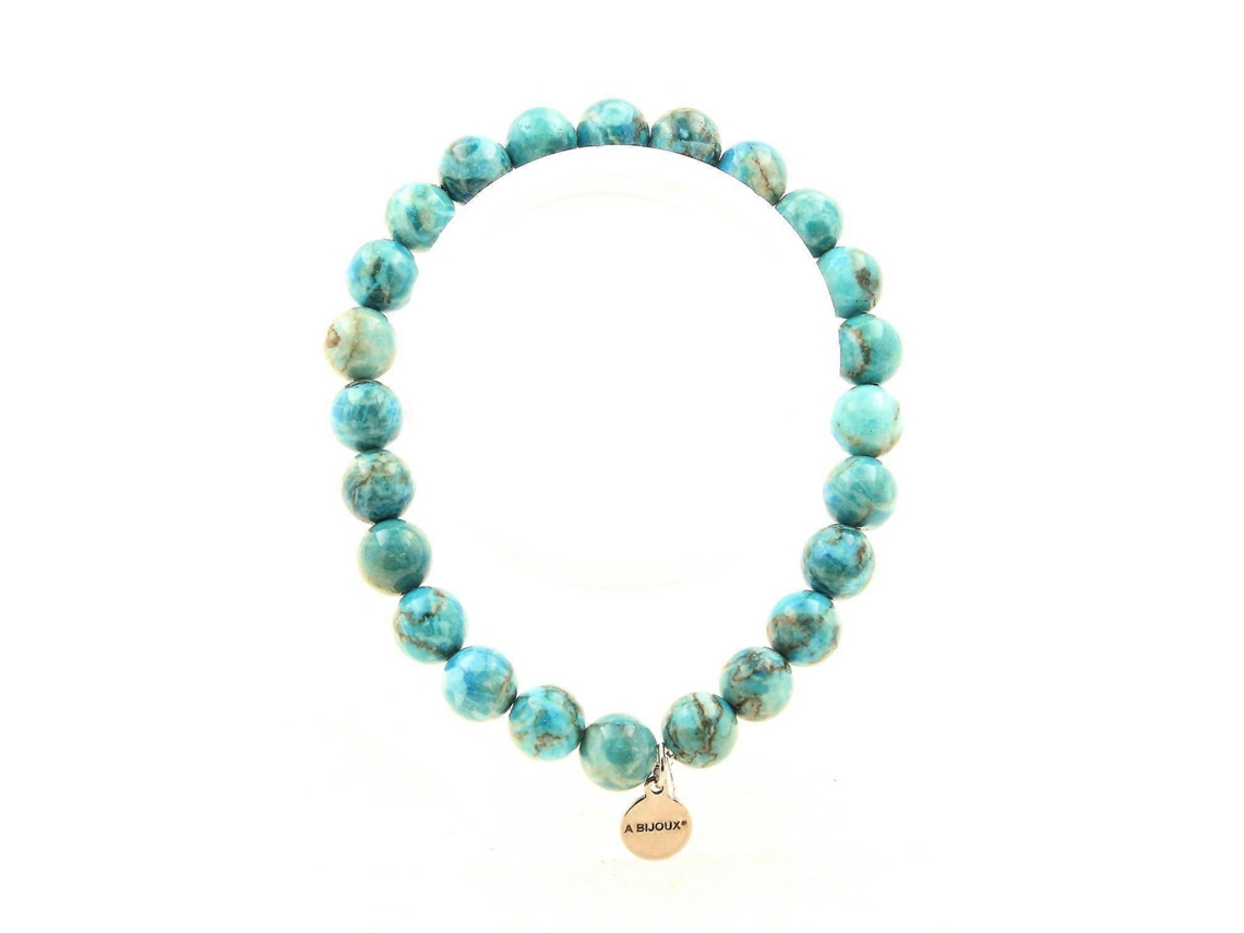 Pulseira De Contas De Turquesa Sul Africana De 8 Mm Nostalgia88
