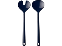 Conjunto De Servir Salada Synthesis Xl De 2 Peças Azul Oceano Gokoco