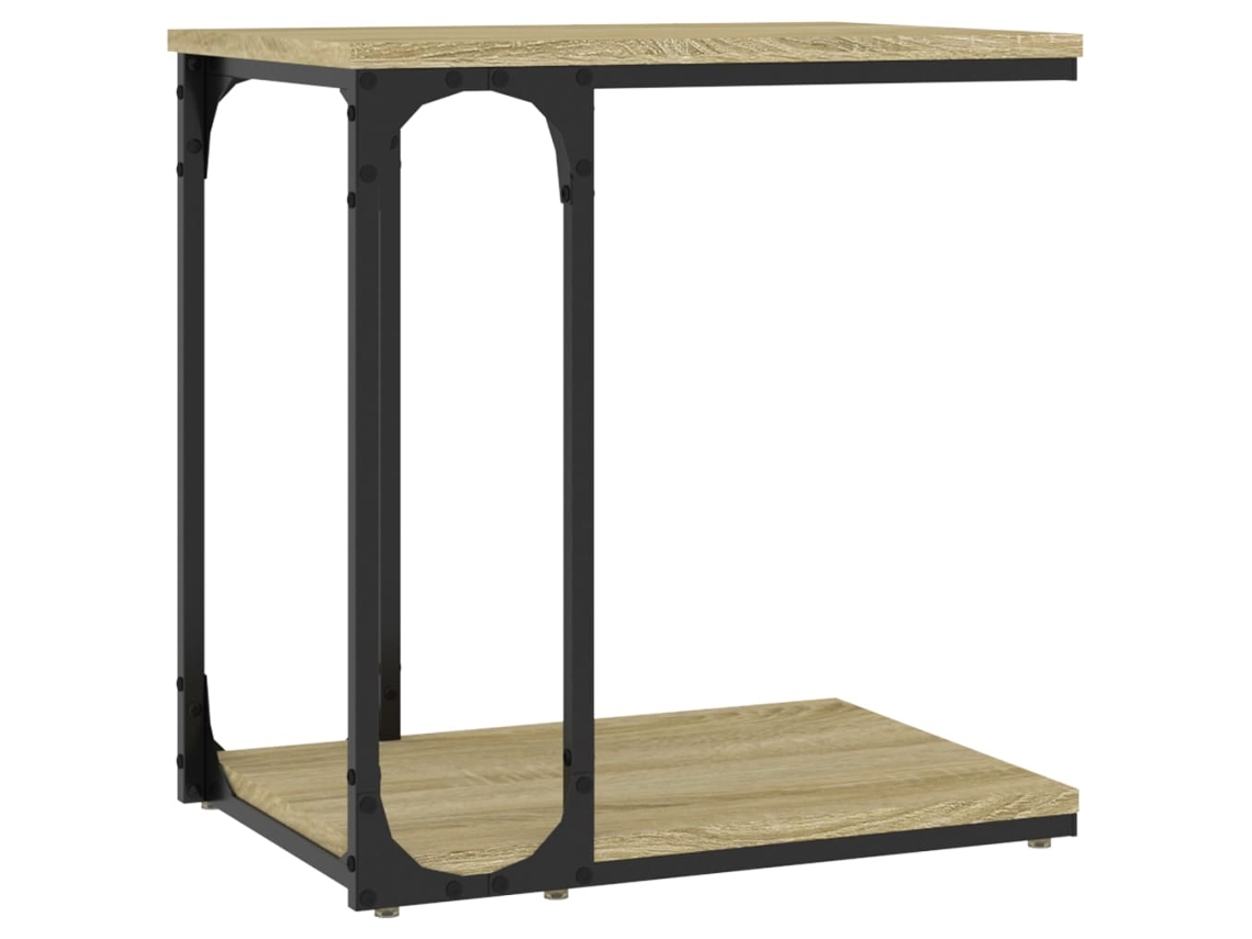 Mesa de apoio em madeira de carvalho Sonoma MAISON EXCLUSIVE (50x35x52 cm)