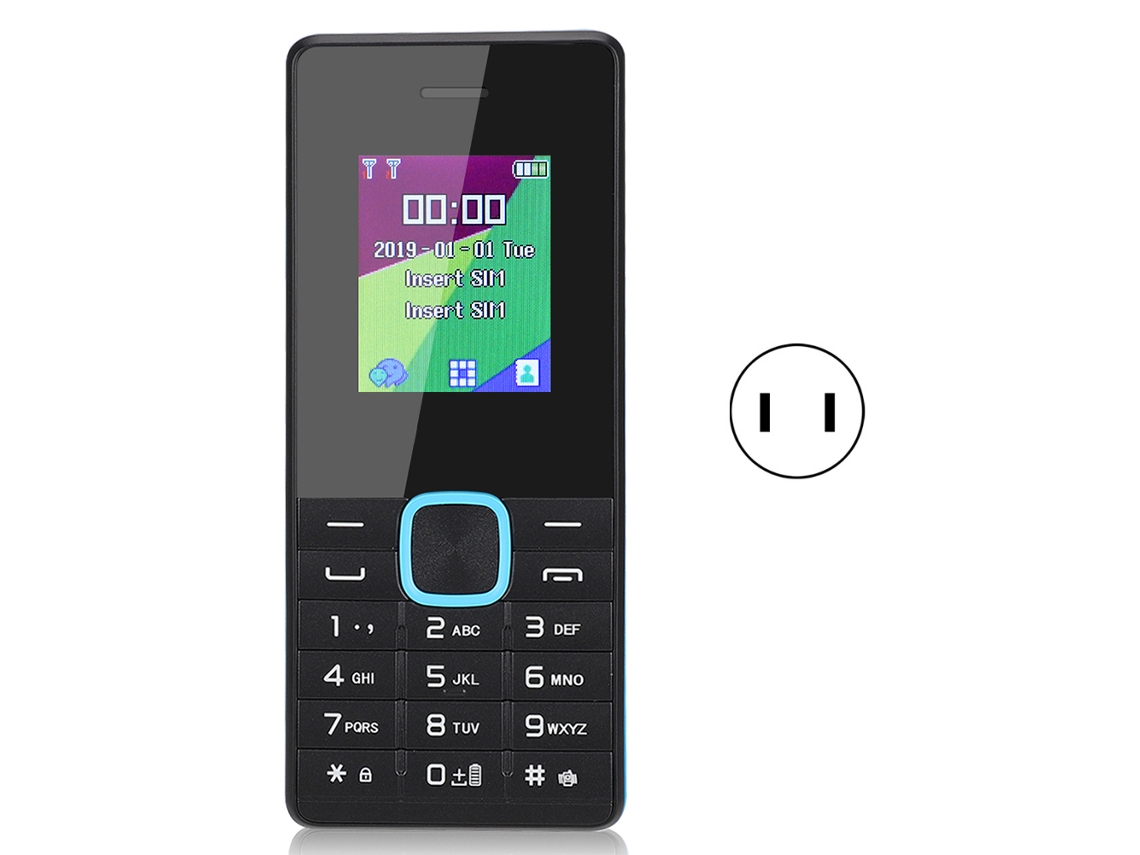 Mali celular M349 1.77 Polegadas 1500 Mah Dual Chip Dual Standby 2g Quad Band