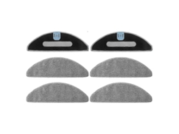 6 Pcs Parts Mop Pads For Combo I5, I5+,j5, J5+ Robot Vacuum Microfiber Wa_glo