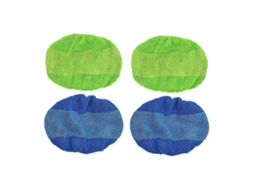 Conjunto De 4 Panos Microfibra Para Esfregão, Reutilizáveis, Limpeza Pisos, Acessórios Esfregão