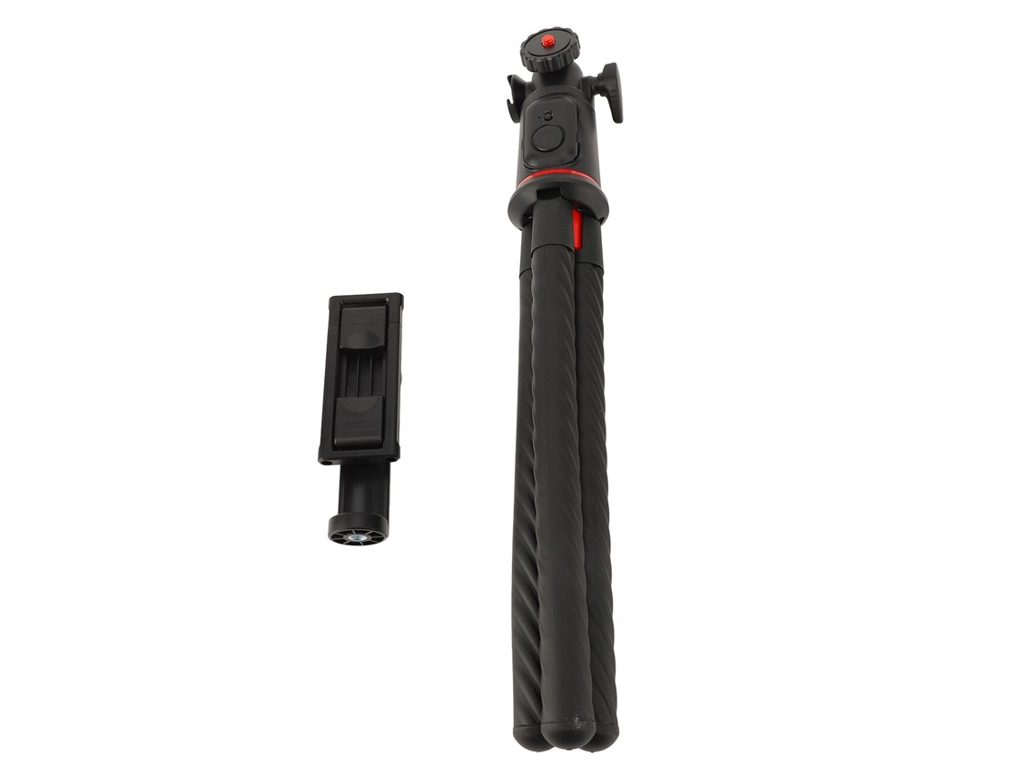 2026 trípode Flexível para Telefone com Clip e Controle Remoto, Suporte Tripode Celular Flexível