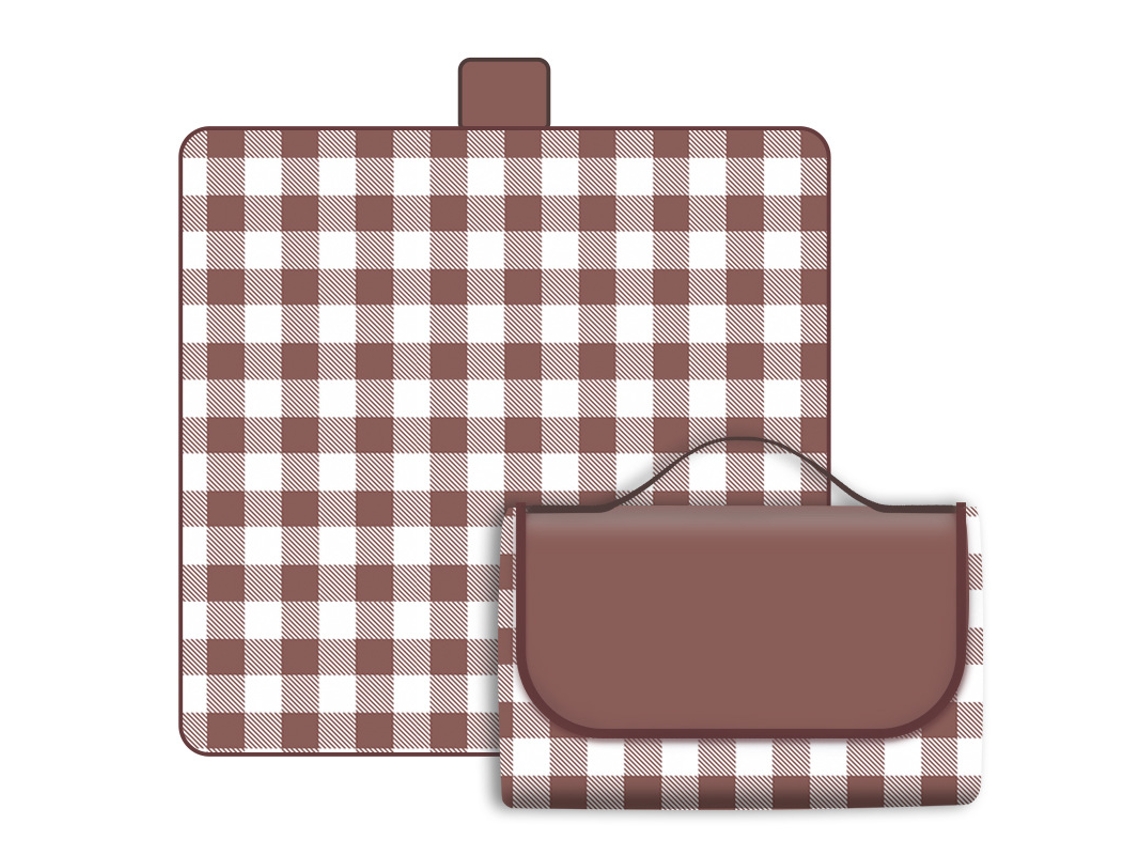 Tapete Piquenique Exterior 200x150cm Antia Areia Oxford Café Panoona