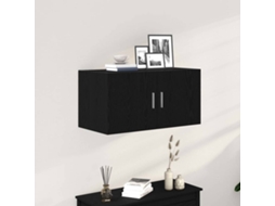 Vidaxl Armário Parede 80x39x40 Cm Derivados Madeira Carvalho Preto