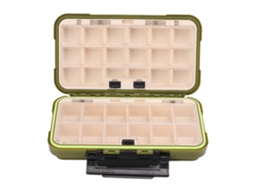 Caixa de Pesca com Trava Lateral 20x12x5cm S/MARCA