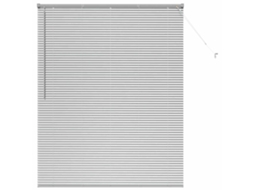 Conjunto 1 Persianas Venecianas Vidaxl Prateado Alumínio (175 X 140 Cm)