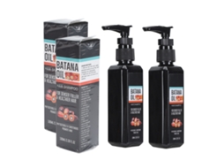 2pcs Shampoo De Óleo De Batana Para Crescimento Capilar, Reparo De Pontes Quebradas E Cuidado Com O Couro Cabeludo 100ml