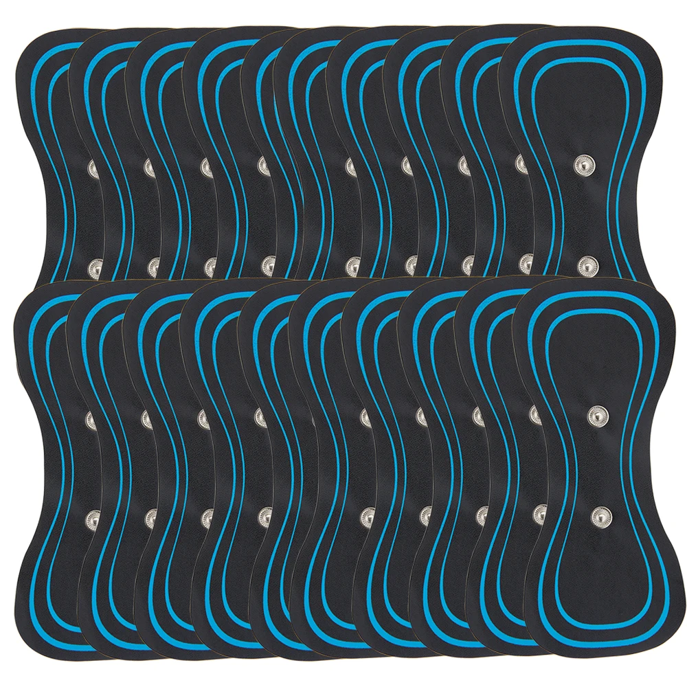 Almofadas De Massagem Ems Para Pescoço, Treinamento Quadril, Conjunto Substituição Massageadores, Adesivos Alívio Da Dor Muscular ~04166