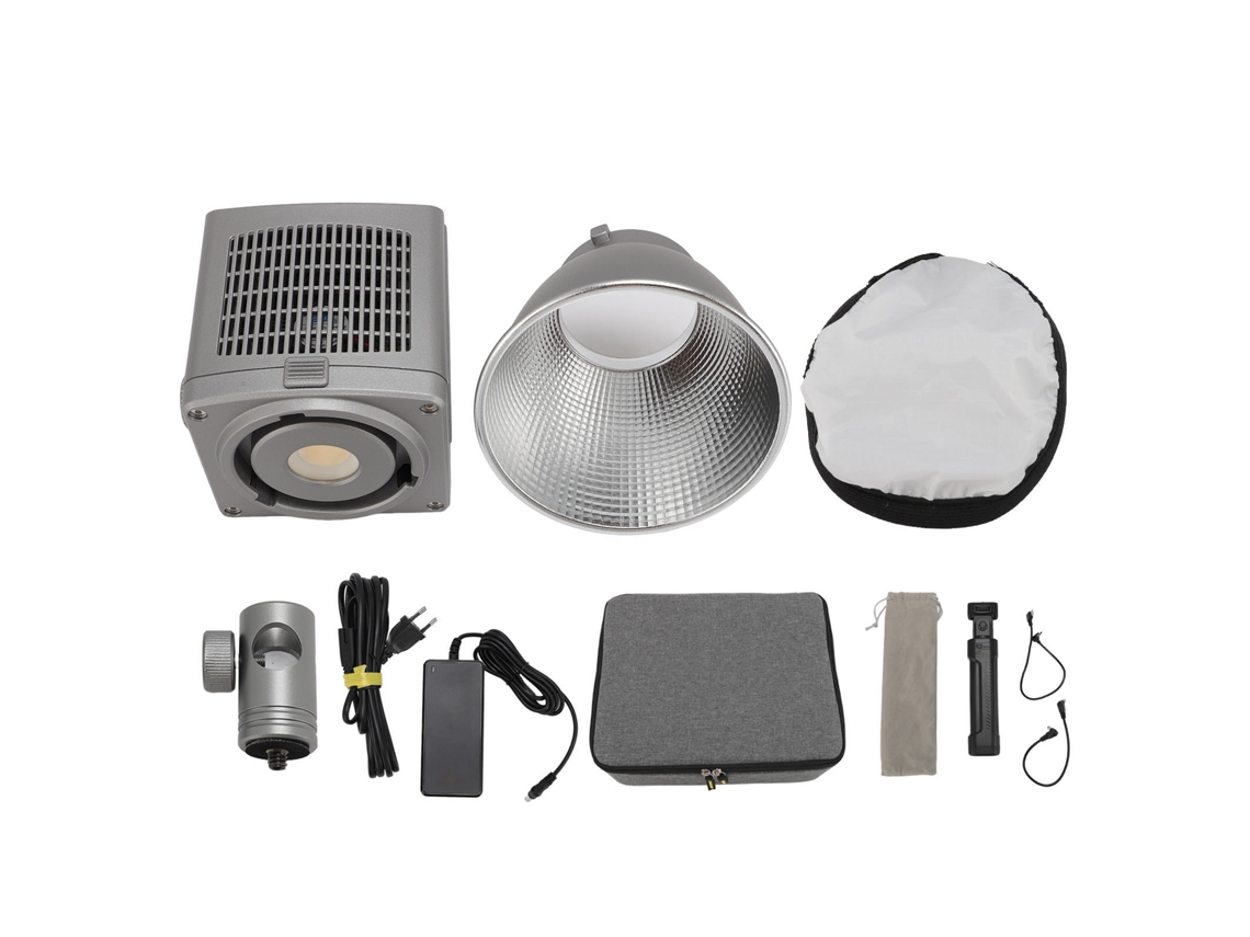 Mini Video Light portátil com iluminação contínua LED controlada por app EOOCOO