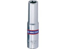 Chave De Caixa 1/4" E8 Hexagonal King Tony 227508m