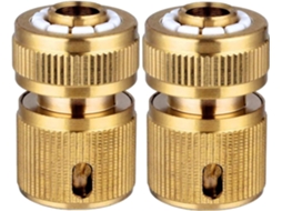Conjunto De 2 Conexões Rápidas Para Mangueira, Conector Torneira