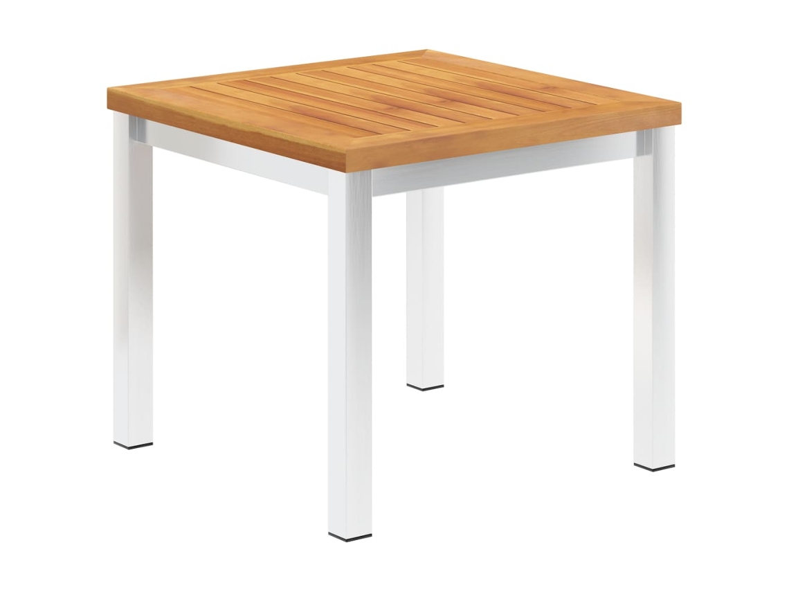 Side Table, Side Tables Vidaxl Marrom Madeira De Acácia (n/a)