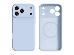 Capa Magsafe Com Recortes Precisos Para Iphone 17 Pro Max - Azul