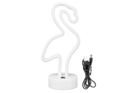Luz de Neón Led com Bateria/usb Decoração de Festa Presente para Crianças Lâmpada Noturna Rosa | S/MARCA