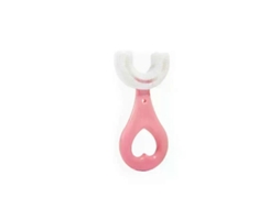 360 Graus Em Forma De U Silicone Escova De Dentes Infantil Escova De Dentes Bebê Recém-nascido Manual Crianças Dentes Higiene Bucal Escova Limpa
