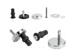 Dobradiça Para Assento Sanitário Assento Sanitário Acessórios De Fixação 1 Par Aquaforge