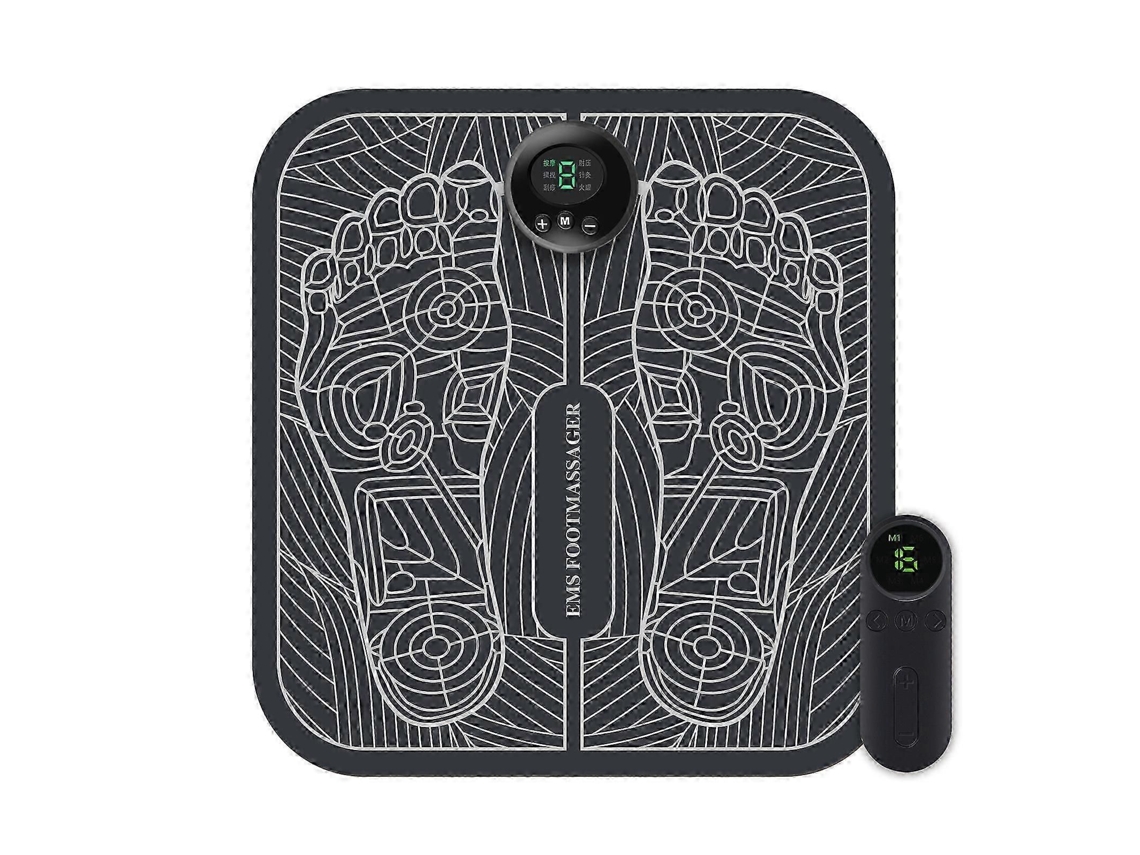 Massageador Diário Com Visor Inteligente, Almofada De Massagem Para Os Pés Com Carregamento Usb, Massagem De Acupuntura Para Os Pés Ghfr 2025