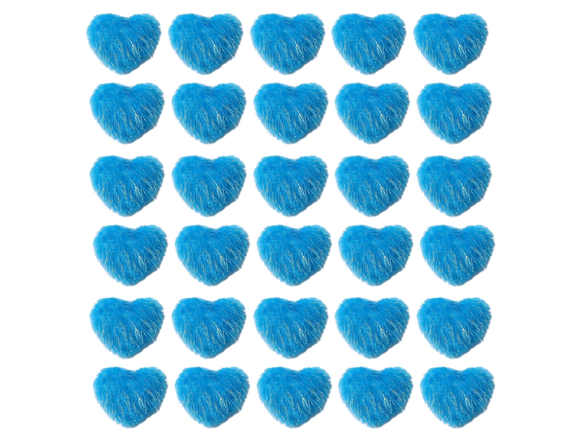 Enfeites De Unhas Em Forma De Amor De Pedra Ímã Destacável 30 Peças St-04 ZMDECQNA 30 Un