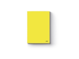 Caderno Agrafado A4 Capa Amarelo Spring 60 Folhas Pautado