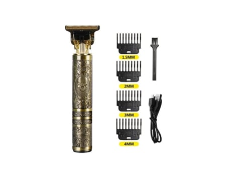 Máquina HHZ para Cabelo Recarregavél Dourado