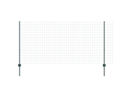 Conjunto 1 Barreira Externa Vidaxl Verde Aço (25 X 1,2 M)